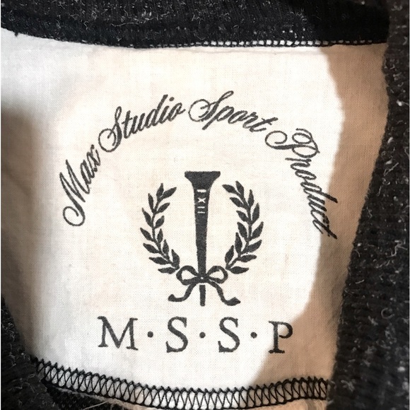 Vintage Neiman Marcus MSSP whimsical gray sweater/mini dress. Size 1 - Picture 4 of 7